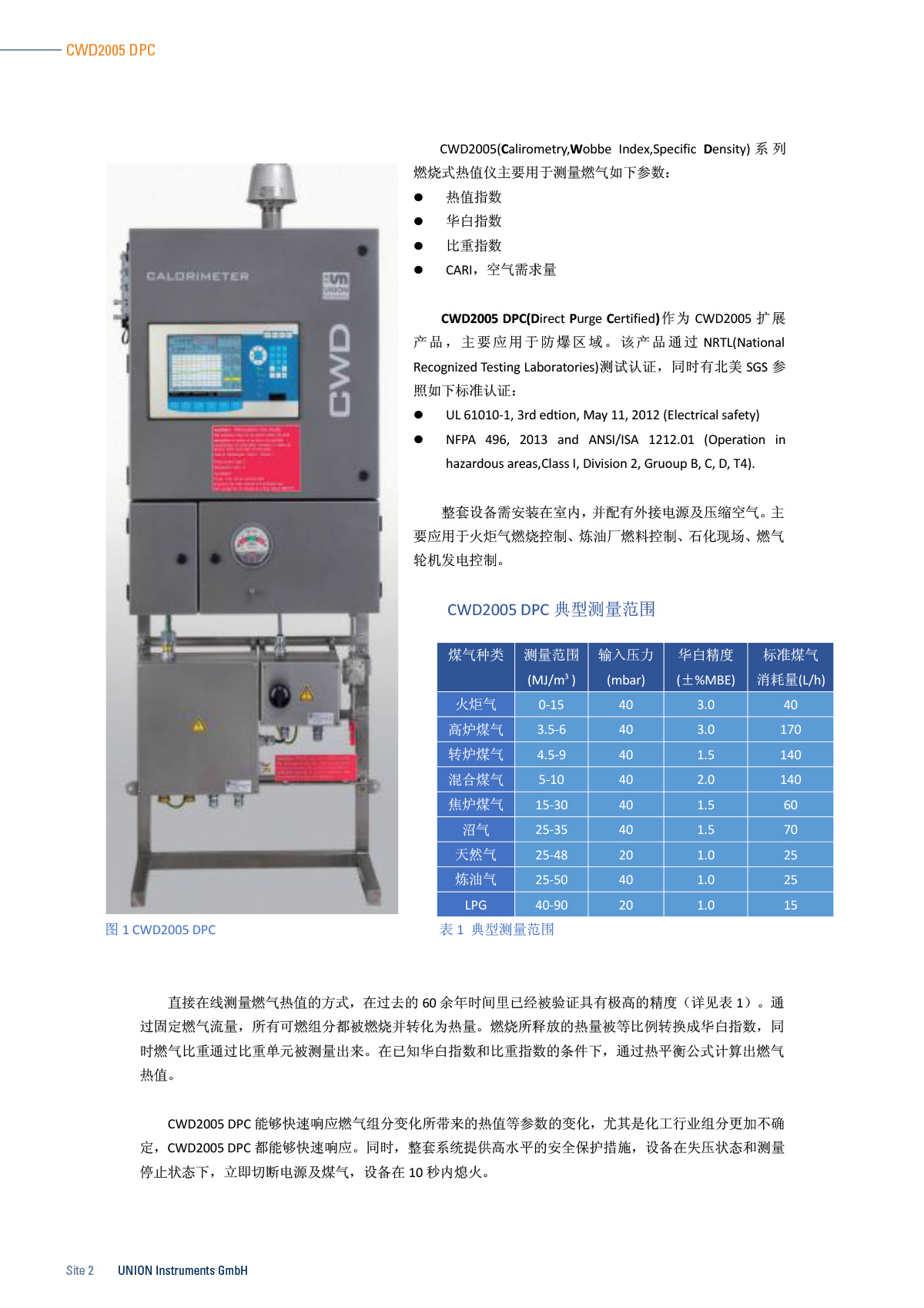 热值仪CWD2005 DPC